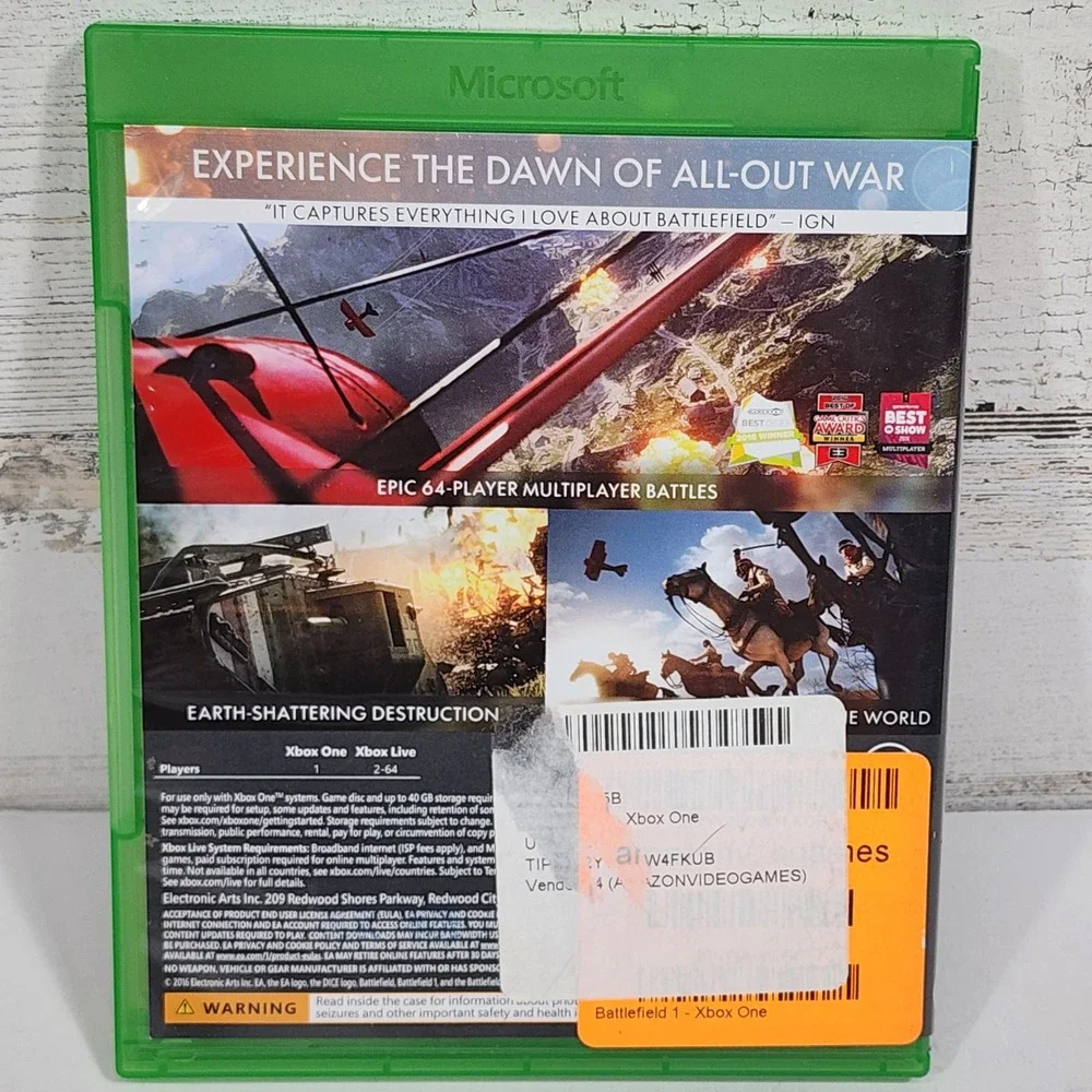 Ea Games battlefield xbox